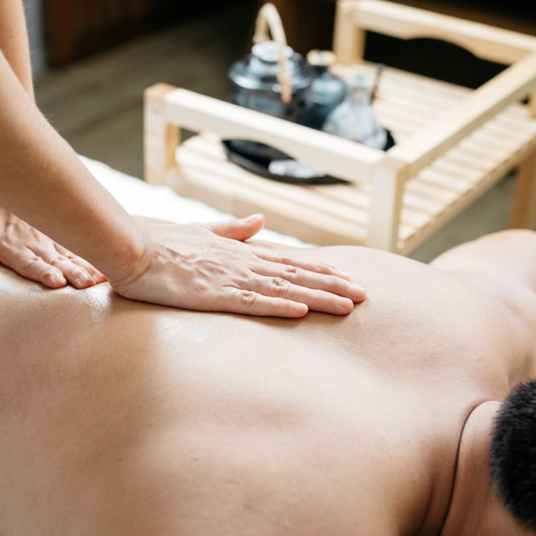 Thai massage sessions involve the use of yoga-like stretching, compression work, and trigger point manipulation to loosen tight muscles and improve overall flexibility.